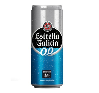 [601] CERVEZA ESTRELLA DE GALICIA 0.0% LATA 330 ML