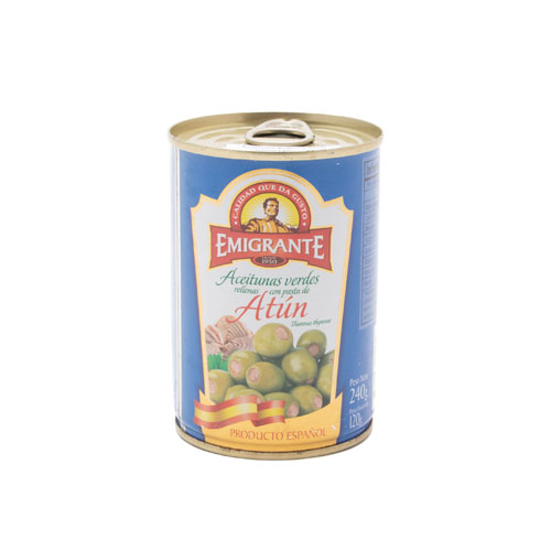 [1013] ACEITUNAS EL EMIGRANTE ATUN 240 GRAMOS