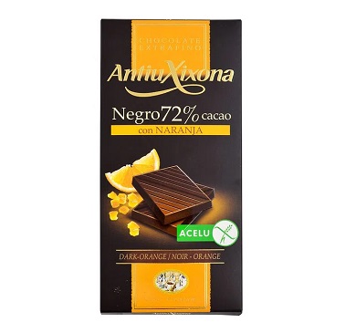 [35058] CHOCOLATE ANTIUXIXONA CHOCOLATE NEGRO CON NARANJA