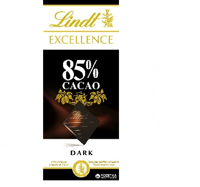 [346] CHOCOLATE LINDT EXCELLENCE 85% CACAO 100 GRAMOS
