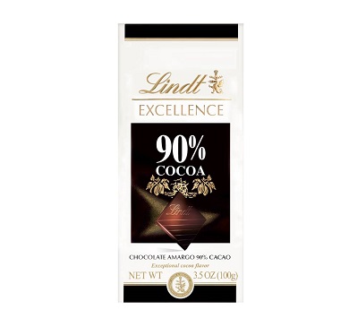 [9019] CHOCOLATE LINDT EXTRA AMARGO 90% 100 GR