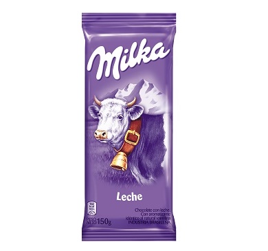 [2037] CHOCOLATE MILKA LECHE 150 GRAMOS