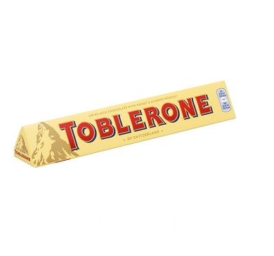 [1092] CHOCOLATE SUIZO TOBLERONE 100 GRAMOS