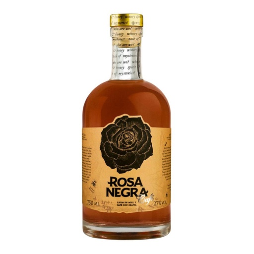[4105] GRAPPAMIEL ROSA NEGRA CAFE 750 ML