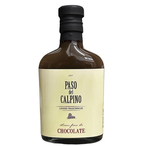 [31476] LICOR PASO DEL CALPINO CHOCOLATE PETACA 200 ML
