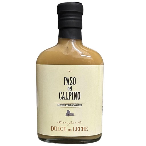 [31475] LICOR PASO DEL CALPINO DULCE DE LECHE PETACA 200 ML