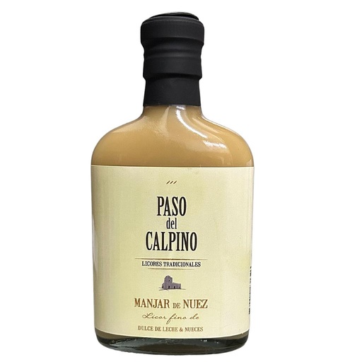 [31477] LICOR PASO DEL CALPINO MANJAR DE NUEZ PETACA 200 ML