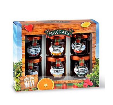 [3843] MERMELADA MACKAYS COLECCION PACK 6 UNIDADES 252 GR
