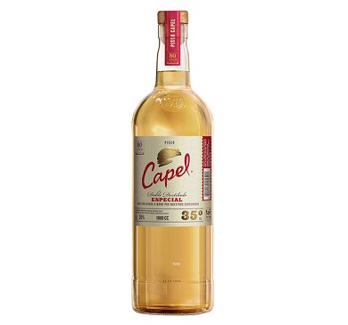 [3828] PISCO CAPEL ESPECIAL DOBLE DESTILADO 35º 1 LITRO