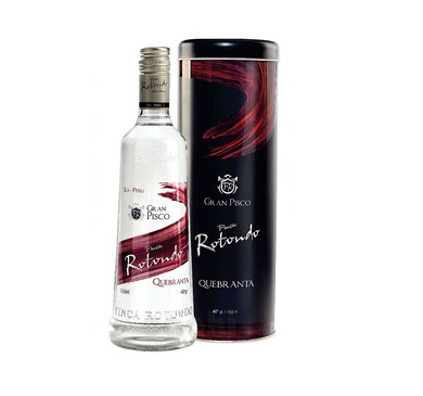 [3830] PISCO FINCA ROTONDO QUEBRANTA 40º 750 ML
