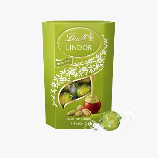 [35721] BOMBONERA LINDOR PISTACHO 200 GRAMOS