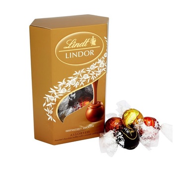 [2684] BOMBONERA LINDT LINDOR SURTIDOS 200 GRAMOS