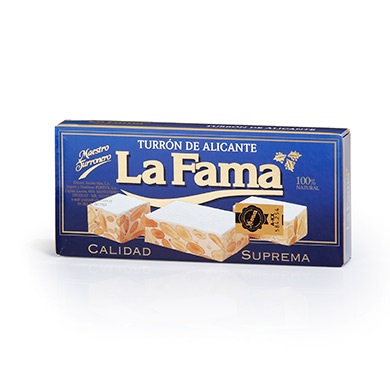[2384] TURRON DURO LA FAMA ALICANTE 150 GRAMOS