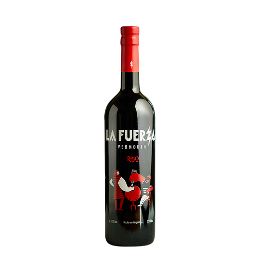 [30114] VERMOUTH LA FUERZA ROJO 750 ML