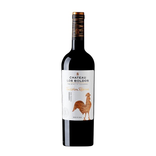 [4462] VINO CHATEAU LOS BOLDOS TRADICION RESERVA CABERNET 750 ML