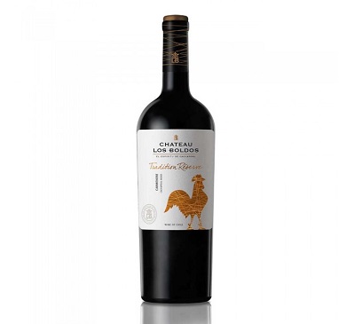 [4463] VINO CHATEAU LOS BOLDOS TRADICION RESERVA CARMENERE 750 ML