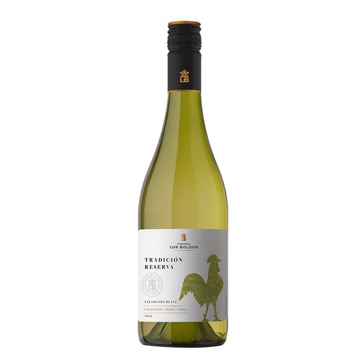 [34590] VINO CHATEAU LOS BOLDOS TRADICION RESERVA SAUVIGNON BLANC 750 ML