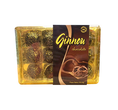 [1491] BOMBONES GINNOU CHOCOLATE 153.6 GRAMOS
