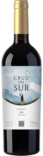 [30566] VINO CRUZ DEL SUR TINTO TANNAT 750 ML