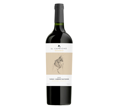 [884] VINO EL CAPRICHO TANNAT CABERNET RESERVA 750 ML