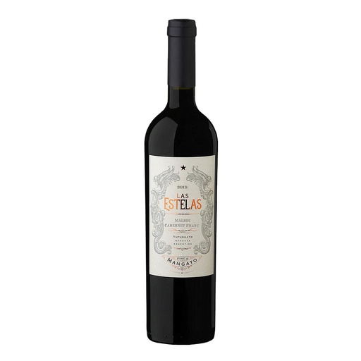 [4775] VINO LAS ESTELAS MALBEC  CABERNET FRANC 750 ML