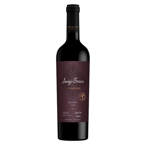 [1937] VINO LUIGI BOSCA DE SANGRE MALBEC DOC 750 ML