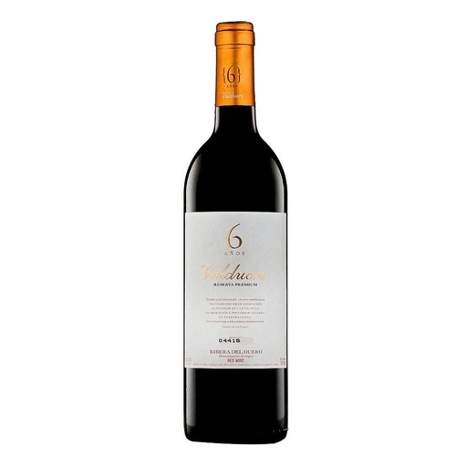 [31017] VINO VALDUERO RESERVA PREMIUM 6 AÑOS 2014 750 ML