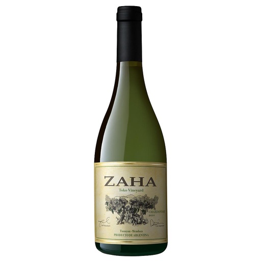 [33010] VINO ZAHA CHARDONNAY 750 ML