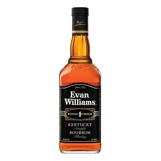 [2660] WHISKY AMERICANO EVAN WILLIAMS BLACK LABEL 750 ML