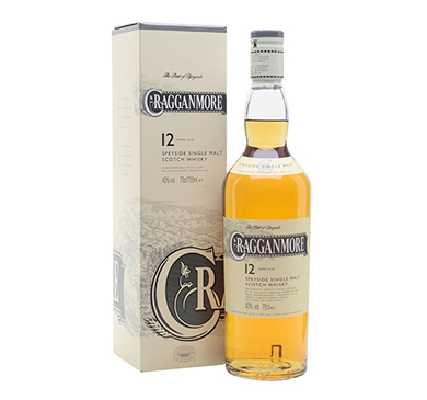 [734] WHISKY DE MALTA ESCOCES CRAGGANMORE 12 AÑOS 750 ML