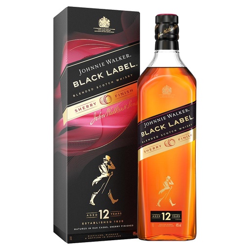 [30862] WHISKY JOHNNIE WALKER BLACK SHERRY FINISH 750 ML