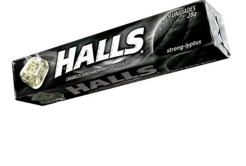 [549] CARAMELOS HALLS MENTOL NEGRO