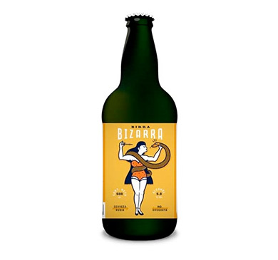 [1539] CERVEZA BIZARRA BLONDE ALE 500 ML